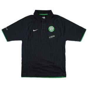 Celtic 2013-15 Nike Polo Shirt (M) (Larsson 7) (Very Good)_2