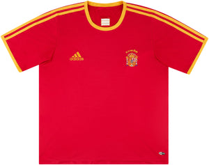 Spain 2006-07 Basic Home Shirt (S) (Excellent) (David Villa 21)_2