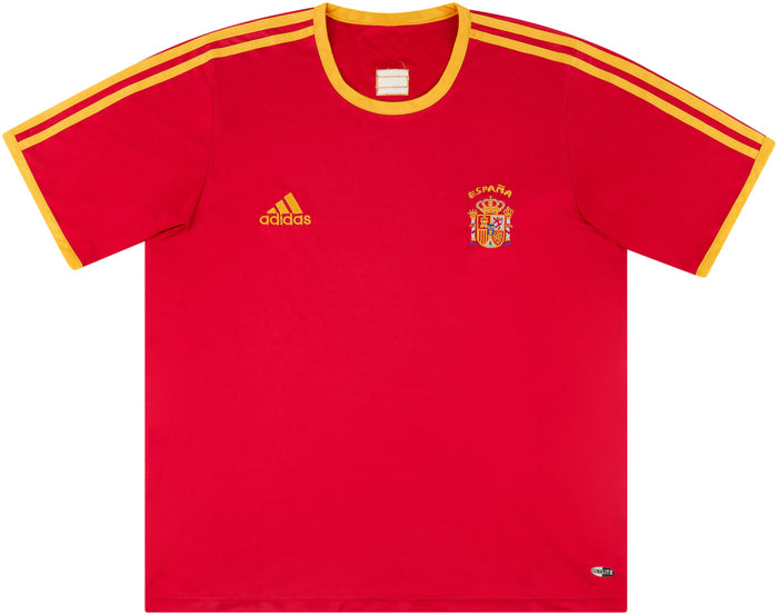 Spain 2006-07 Basic Home Shirt (S) (Excellent)