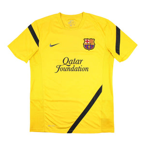 Barcelona 2011-12 Nike Training Shirt (S) (Villa 7) (Excellent)_2