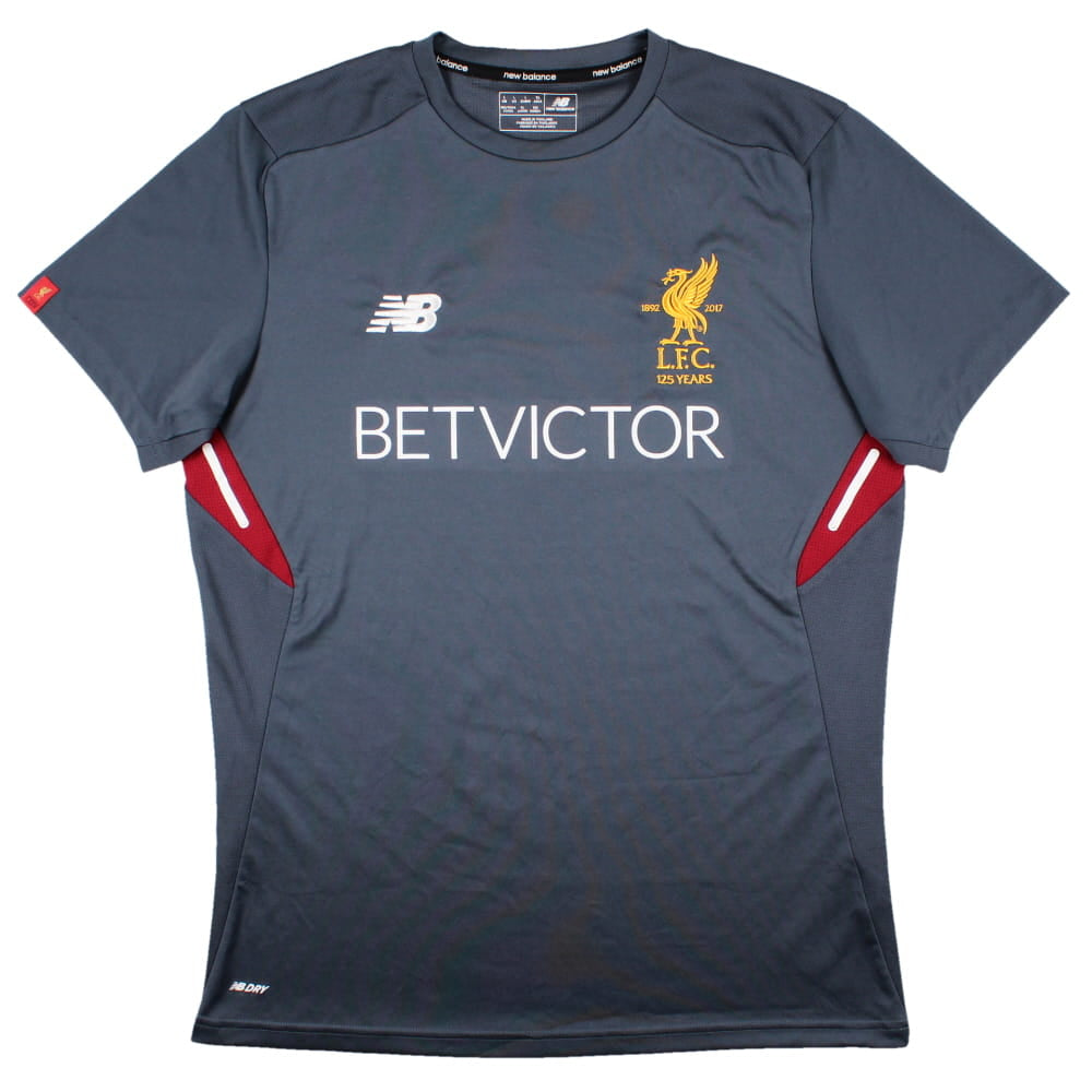 Liverpool 2017-18 New Balance Training Shirt (L) (Matip 32) (Excellent)_2