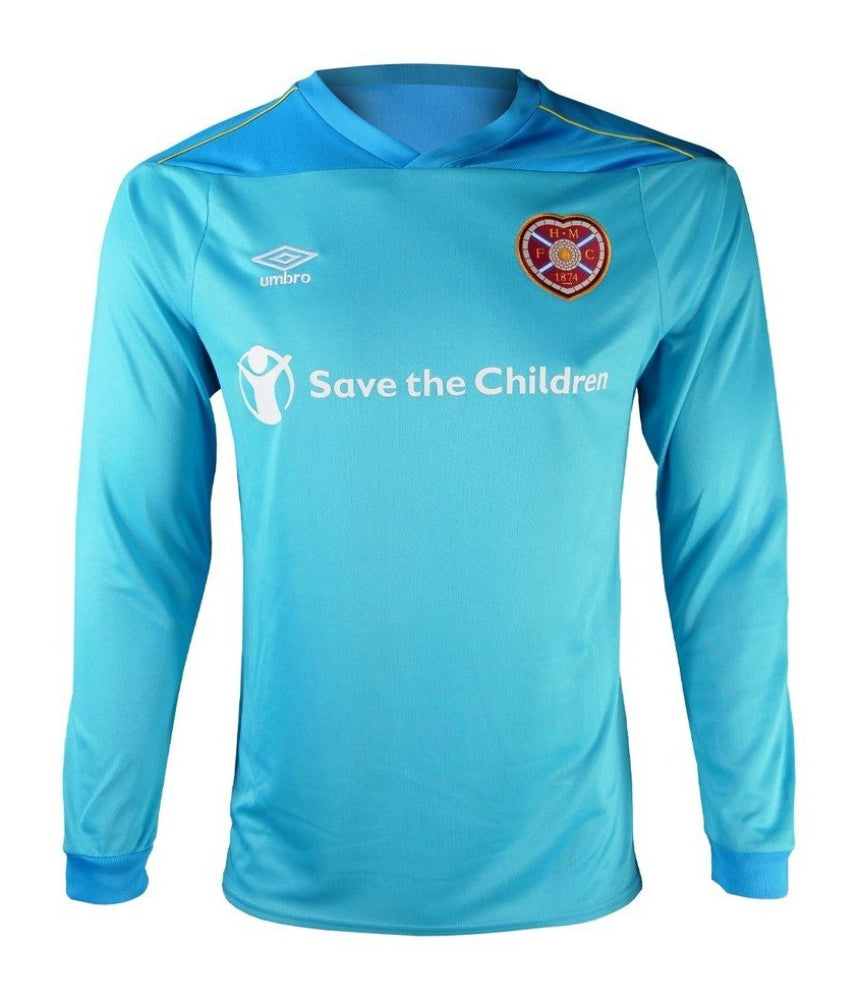 Hearts 2020-21 GK Home Long Sleeve Shirt (L) (Your Name 10) (Excellent)_2