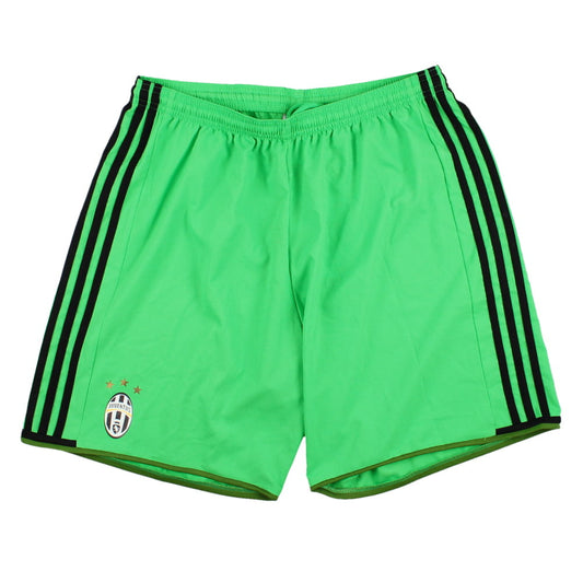 Juventus 2015-16 Green Adidas Shorts (XL) (Excellent)_0