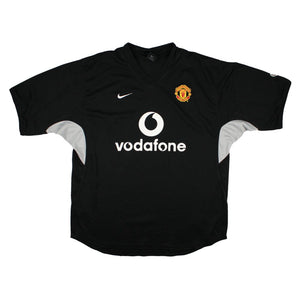 Manchester United 2002-03 Nike Training Shirt (L) (Keane 16) (Good)_2