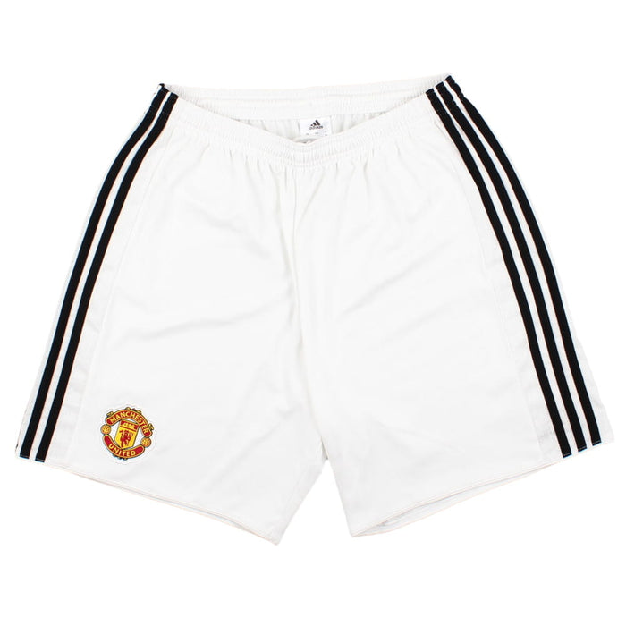 Manchester United 2017-18 Adidas Home Shorts (M) (Very Good)