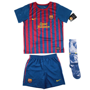 Barcelona 2011-12 Home Infant Kit (Messi #10) (XLB) (Mint)_1