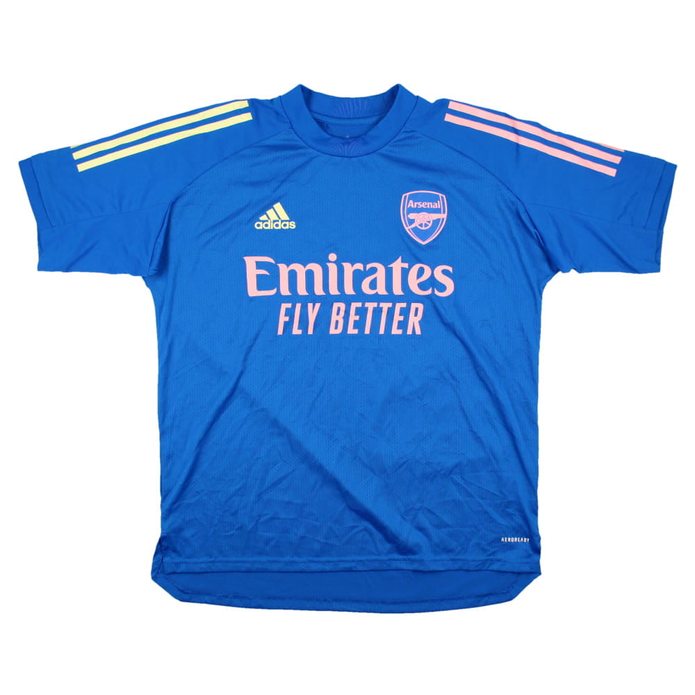 Arsenal 2020 21 Adidas Training Shirt M Excellent Classic Football Kit