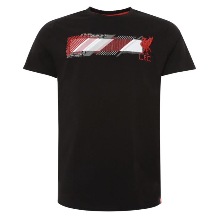 Liverpool Black Raised Embroidery Print Tee (XXL) (BNWT)