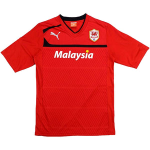 Cardiff City 2012-2013 Home Shirt ((Excellent) XL) (Your Name)_3