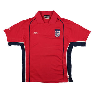 England 1990-91 Umbro Polo Shirt (S) (Very Good)_0