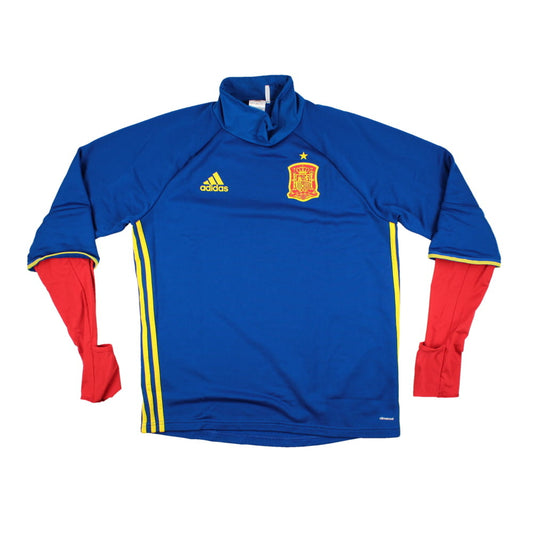 Spain 2015-2016 Adidas Training Top (L) (Excellent)_0