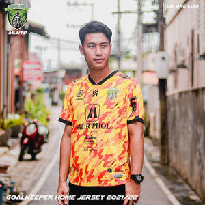 2021 Muang Loei United Home Goalkeeper Orange Shirt_1