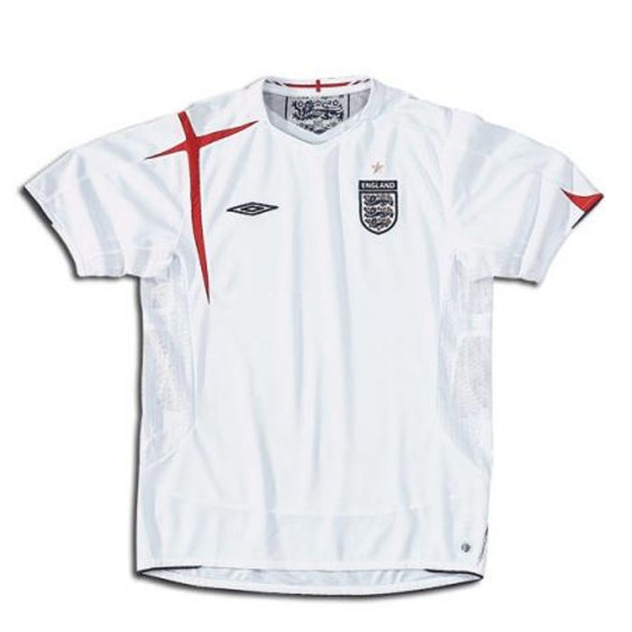 2005-07 England Umbro Home Football Shirt (L) (Excellent)