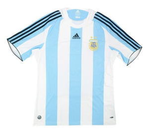 Argentina 2008-09 Home Shirt (L) (Good)_0