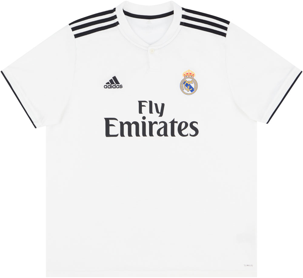 Real Madrid 2018-19 Home Shirt (S) (Very Good) (Beckham 23)_3