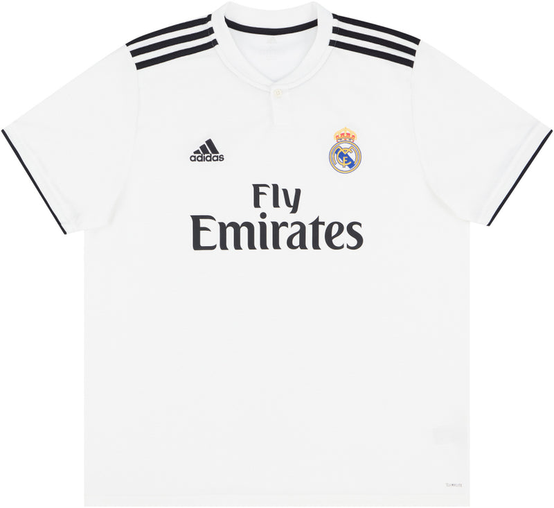 Real Madrid 2018-19 Home Shirt (S) (Very Good) (Casilla 13)_3