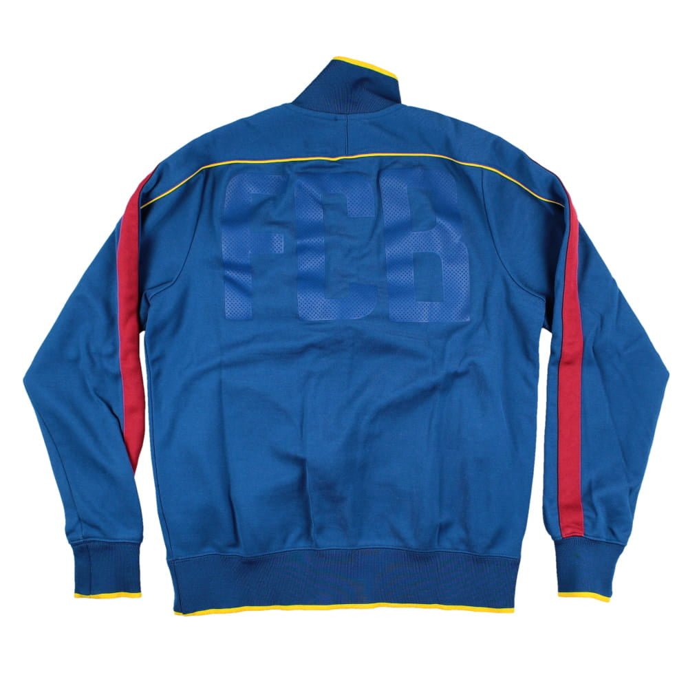Barcelona 2012-13 Nike Tracksuit Top (M) (Excellent)_1