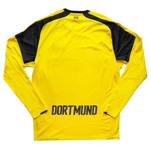 Borussia Dortmund 2016-17 Long Sleeve European Home Shirt (L) (Bellingham 22) (Excellent)_3