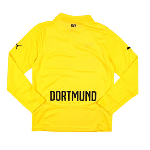 Borussia Dortmund 2014-15 European Home Long Sleeve Shirt (Medium Boys) (Excellent)_1