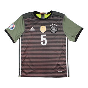 Germany 2016-18 Away Shirt (Hummels #5) (S) (Excellent)_1