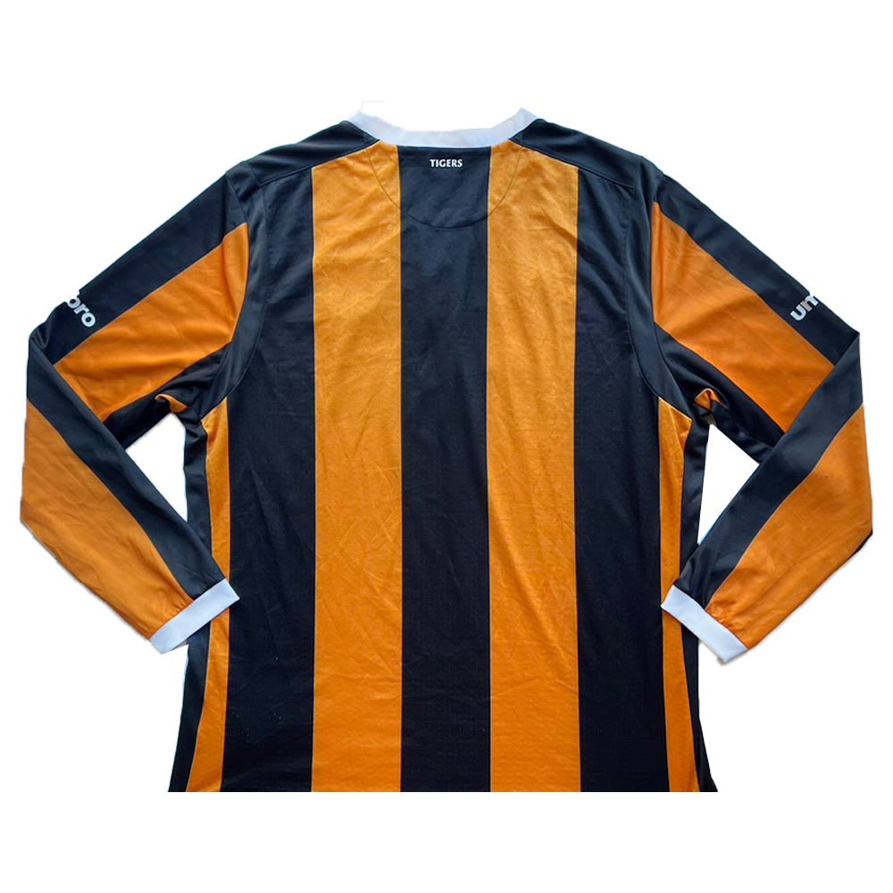 Hull City 2016-17 Long Sleeve Home Shirt (XXL) (Your Name 10) (Excellent)_3