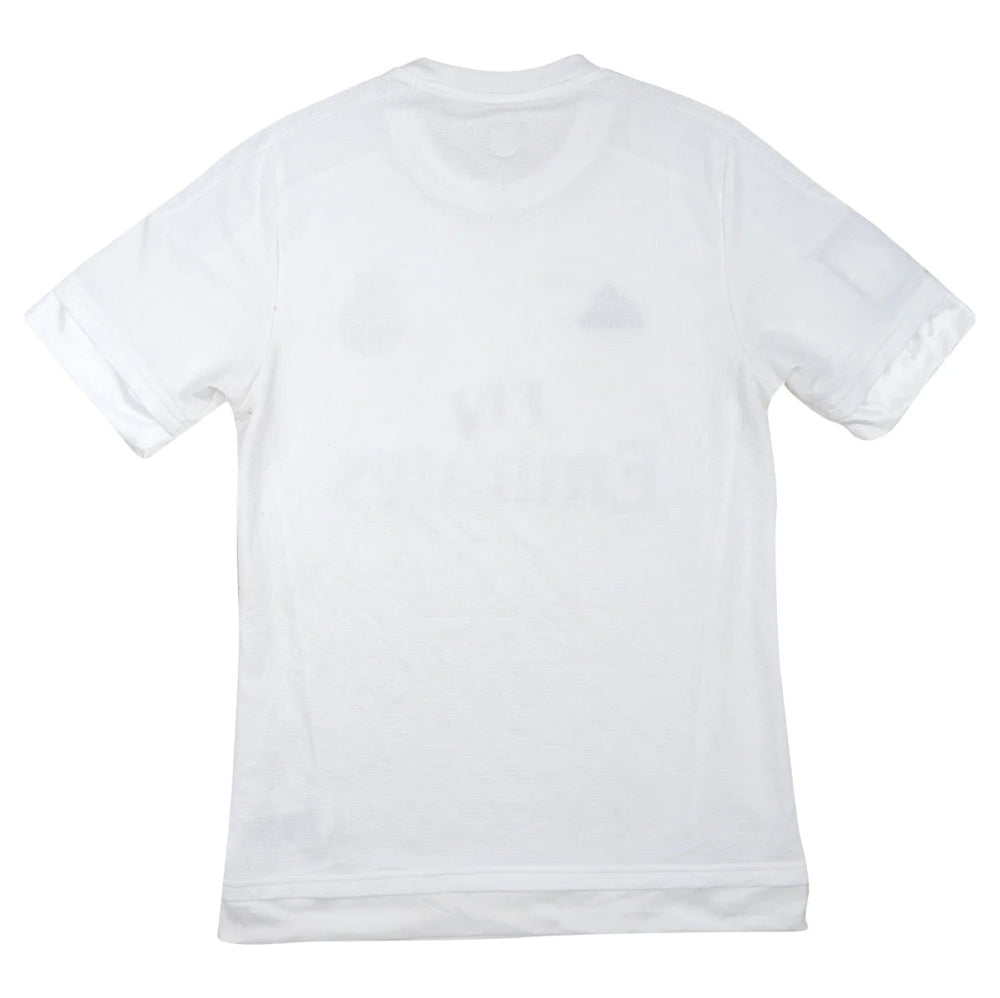 Real Madrid 2015-16 Home Shirt (M) (Figo 10) (Good)_3