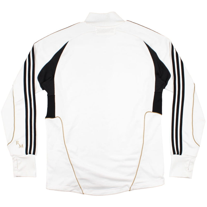 Real Madrid 2010-11 Adidas Long Sleeve Tracksuit Top (L) (Excellent)_1