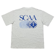 South China Grafik-T-Shirt – Blau