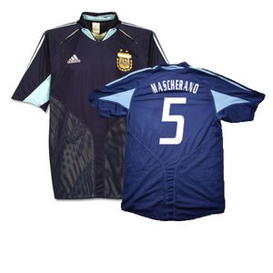 2004-05 Argentina Away Shirt (L) (Excellent) (Mascherano 5)_0