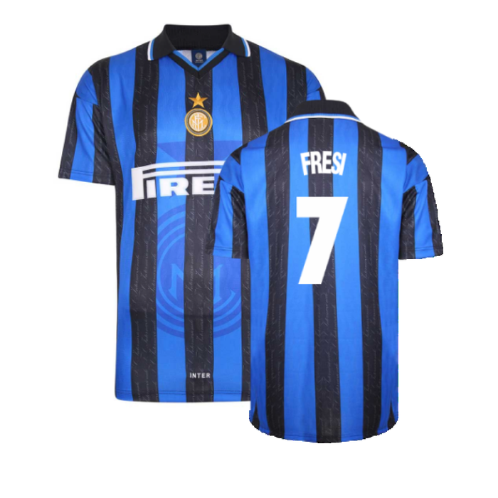 1998 Inter Milan Score Draw Home Shirt (M) (Excellent) (Fresi 7)