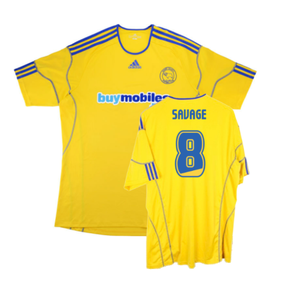 Derby County 2010-11 Away Shirt (M) (Very Good) (Savage 8)_0