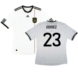 2010-11 Germany Home Shirt (M) (Very Good) (GOMEZ 23)_0