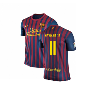 Barcelona 2011-12 Home Shirt (L) (Very Good) (Neymar Jr 11)_0