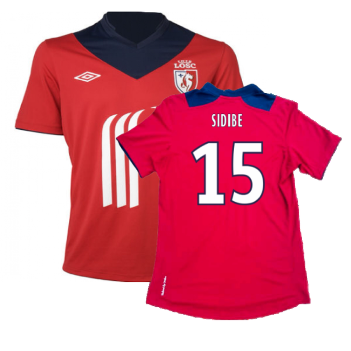 Lille 2012-13 Home Shirt (Very Good) (Sidibe 15)