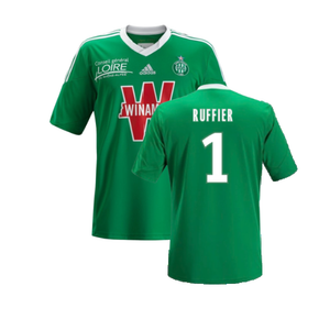 Saint Etienne 2013-14 Home Shirt (M) (Excellent) (RUFFIER 1)_0