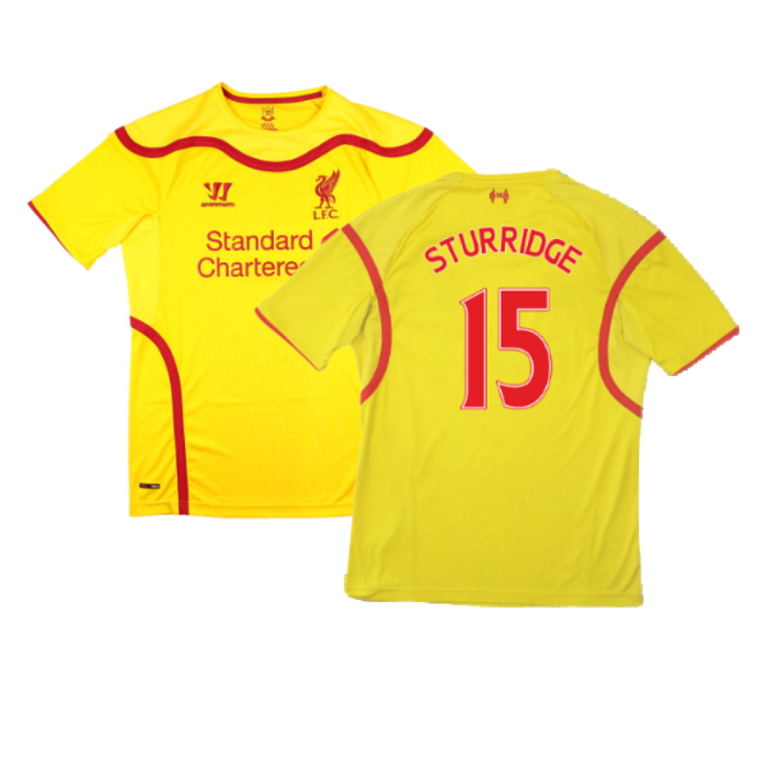 2014-15 Liverpool Warrior Away Shirt (Mint) (STURRIDGE 15)