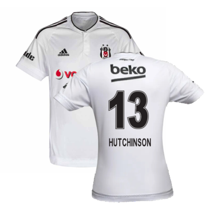 Besiktas 2015-16 Home Shirt (S) (Mint) (Hutchinson 13)