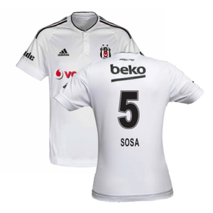 Besiktas 2015-16 Home Shirt (S) (Mint) (Sosa 5)_0