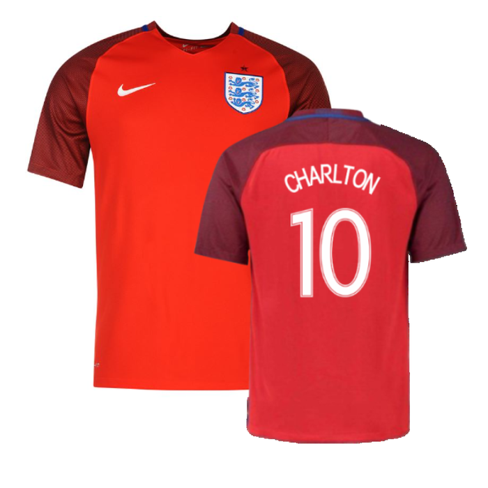 England 2016-17 Away Football Shirt (XL.Boys) (Excellent) (Charlton 10)