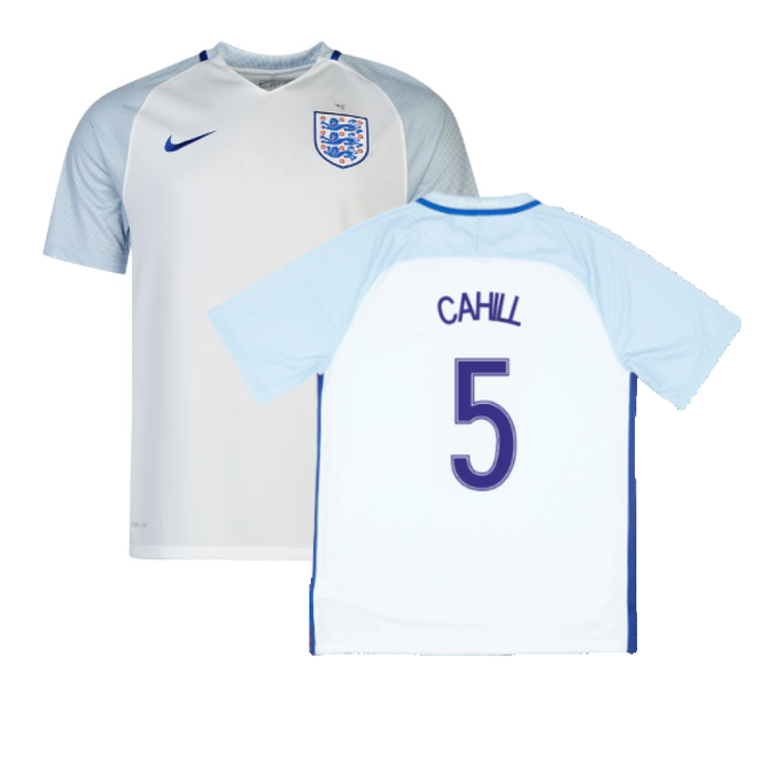 2016-2017 England Home Nike Football Shirt (L) (Excellent) (Cahill 5)