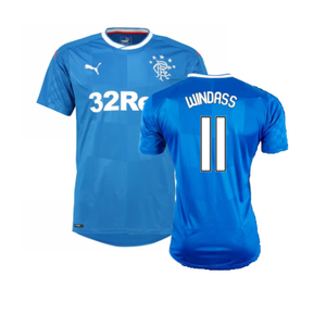 Rangers 2016-17 Home Shirt (M) (Very Good) (Windass 11)_0