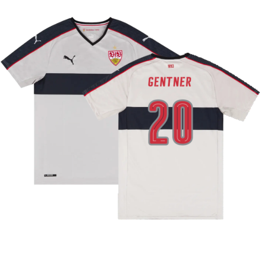 2016-2017 Stuttgart Third Shirt (No Sponsor) (Very Good) (Gentner 20)_0