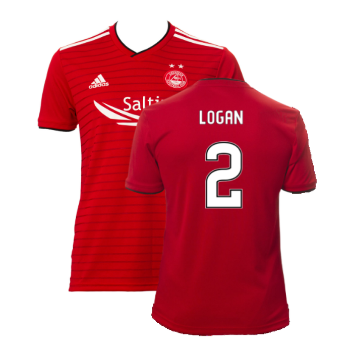 Aberdeen 2018-19 Home Shirt (Excellent) (Logan 2)