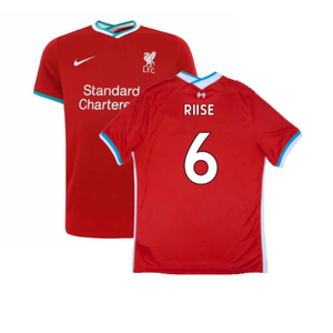 2020-2021 Liverpool Home Shirt (M) (Fair) (RIISE 6)_0