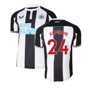 2021-2022 Newcastle United Home Shirt (XXL) (Very Good) (ALMIRON 24)_0