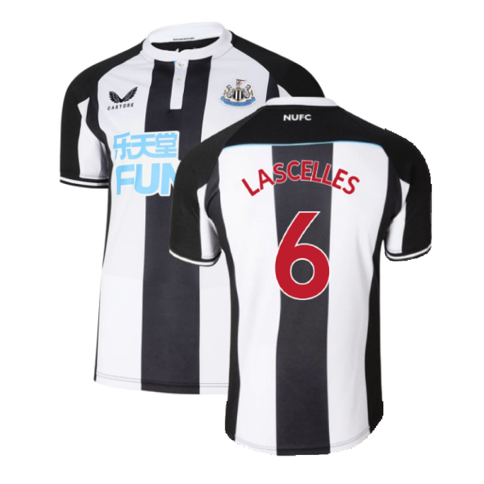 2021-2022 Newcastle United Home Shirt (S) Saint-Maximin #10 (Excellent) (LASCELLES 6)