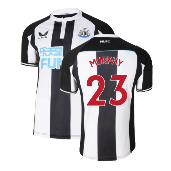 2021-2022 Newcastle United Home Shirt (S) Saint-Maximin #10 (Excellent) (MURPHY 23)