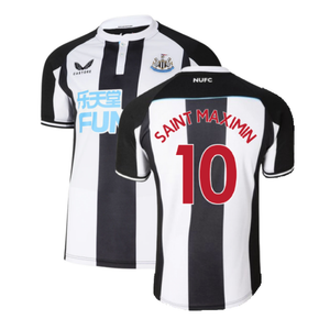 2021-2022 Newcastle United Home Shirt (S) Saint-Maximin #10 (Excellent) (SAINT MAXIMIN 10)_0