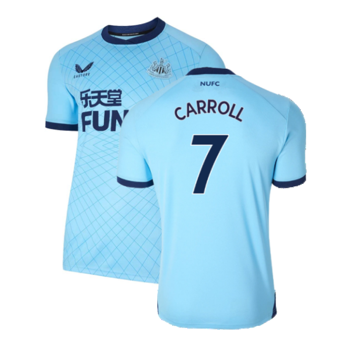 2021-2022 Newcastle United Third Shirt (XXL) (Excellent) (CARROLL 7)