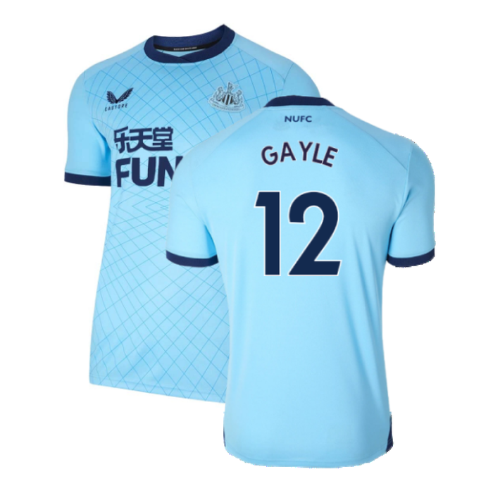 2021-2022 Newcastle United Third Shirt (XXL) (Excellent) (GAYLE 12)